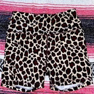 Brooklyn Cloth | Cheetah Print Bike Shorts